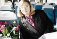 Russia-BH with roses on bus