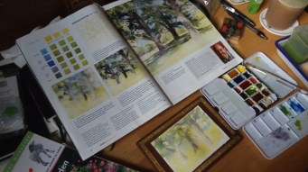 the artist magazine 1st wash